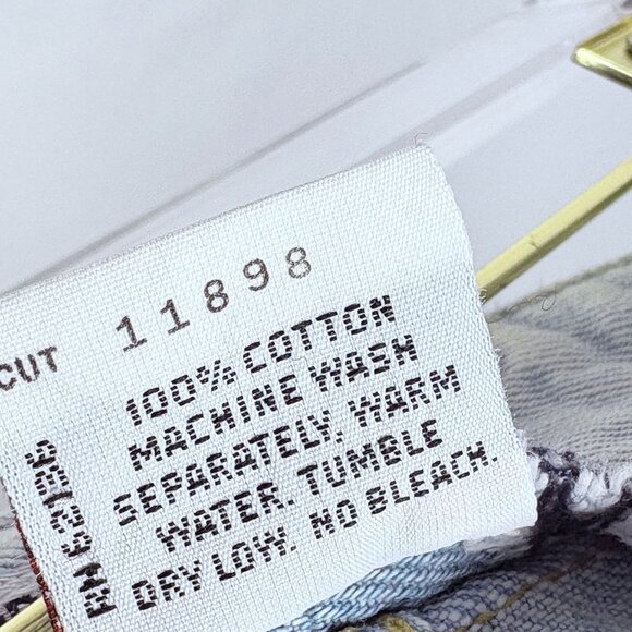 Vintage Guess Womens Light Wash 1050 High Waisted Rise Logo Patch Jeans 27 27" - Picture 6 of 16